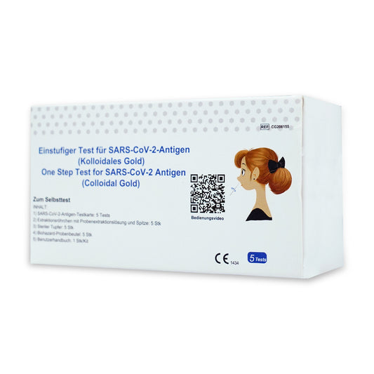 GP GETEIN™ COVID-19 Antigen Rapid Test ONE STEP TEST FOR SARS-COV-2 TESTS (Tax Free)